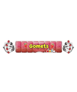 GOMA DORI TUBO MORANGO 32G GOMETS 