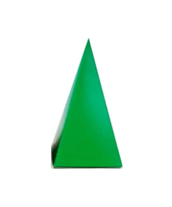 CAIXA CONE LISO VERDE BANDEIRA 8 UNIDADES