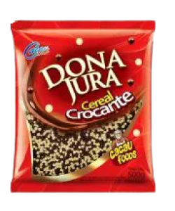 CEREAL MICRO BRANCO E AO LEITE DONA JURA 500G