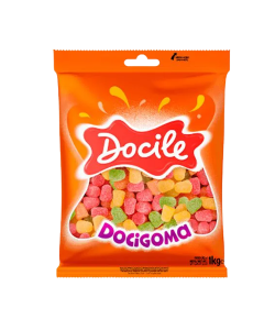 BALA SINO SORTIDAS 1KG DOCILE DOCIGOMA