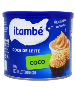 DOCE DE LEITE COM COCO 800G ITAMBÉ