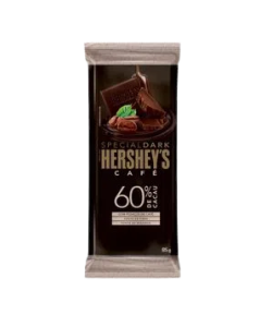 CHOCOLATE HERSHEYS DARK CAFÉ 60% 85G