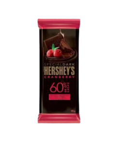 CHOCOLATE HERSHEYS DARK CRANBERRY 60% 85G