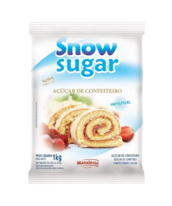 AÇÚCAR CONFEITEIRO SNOW SUGAR MAVALÉRIO 1KG