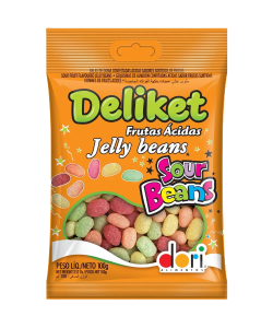 DELIKET CONFEITADO ÁCIDO 100G DORI