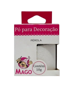 PÓ PARA DECORAÇÃO MAGO PÉROLA 10G