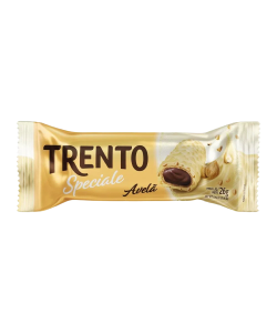 WAFER PECCIN TRENTO ESPECIAL AVELÃ BRANCO 26G