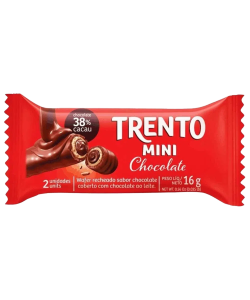 WAFER PECCIN TRENTO MINI CHOCOLATE 16G