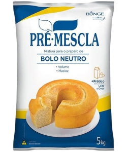 MISTURA DE BOLO NEUTRO 5KG BUNGE 