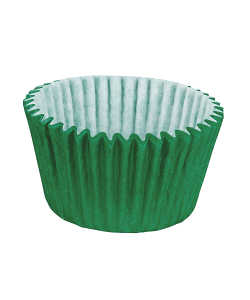 FORMA CUPCAKE REGINA VERDE ESCURO 45 UNIDADES