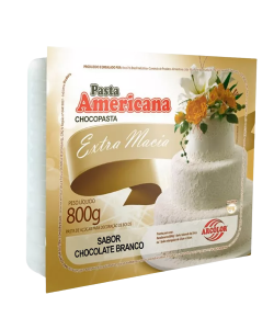 PASTA AMERICANA CHOCOLATE BRANCO 800G ARCOLOR 