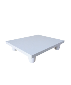 TABULEIRO MDF BRANCO 35CM QUADRADO 