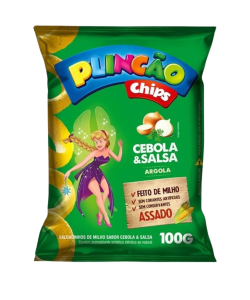 CHIPS PLIC ALUM CEBOLA 100G 