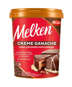 GANACHE MEIO AMARGO HARALD MELKEN 1KG