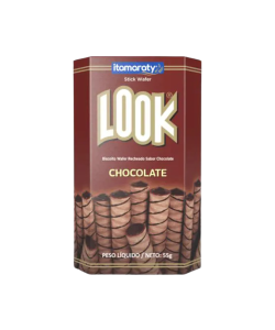 BISCOITO LOOK CHOCOLATE ITAMARATY 55G