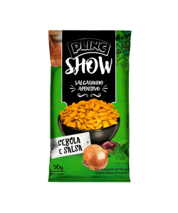 APERITIVO PLINC SHOW CEBOLA E SALSA 50G