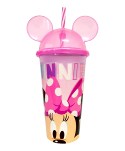 COPO COM ORELHA MINNIE 500ML - PLASÚTIL 