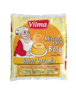 MISTURA BOLO LARANJA 400G VILMA 