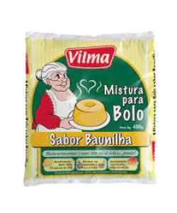 MISTURA BOLO BAUNILHA 400G VILMA 