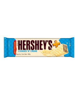 WAFER HERSHEYS MAIS COOKIES CREME 102G