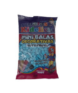 MINI BALA KIDELÍCIA TUTTI FRUTTI 400G