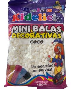 MINI BALA KIDELICIA COCO 400G