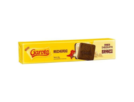 BISCOITO RECHEADO GAROTO CHOCOLATE BRANCO 130G