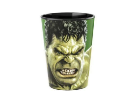 COPO DE PLÁSTICO HULK 320ML PLASÚTIL  