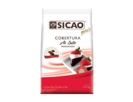 COBERTURA MAIS AO LEITE GOTAS  SICAO 1,01KG