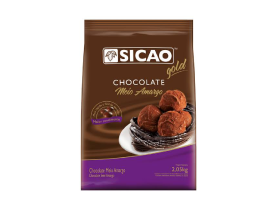 CHOCOLATE SICAO GOLD MEIO AMARGO GOTAS 2,05KG