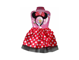 ADEREÇO CONJUNTO DE FESTA MINNIE 2 PEÇAS