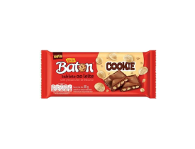 CHOCOLATE GAROTO BATON COOKIE 90G 