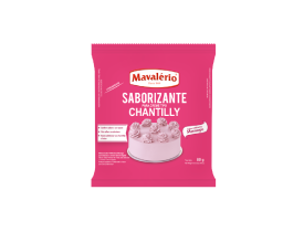 SABORIZANTE PARA CHANTILLY DE MORANGO MAVALÉRIO 80G