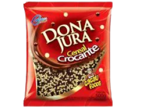 CEREAL MICRO BRANCO E AO LEITE DONA JURA 500G