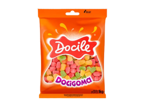 BALA SINO SORTIDAS 1KG DOCILE DOCIGOMA