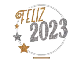 ARO DECORATIVO FELIZ 2023