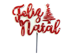 TOPO DE BOLO 3D NATAL PIFFER