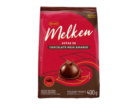 CHOCOLATE HARALD MELKEN MEIO AMARGO GOTAS 400G