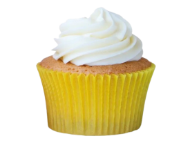 FORMA CUPCAKE AMARELO GIRASSOL MAGO 45 UNIDADES