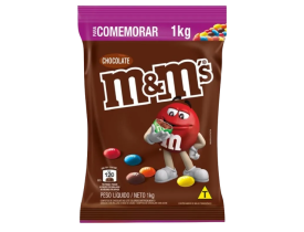 CONFEITO M&M CHOCOLATE AO LEITE 1KG