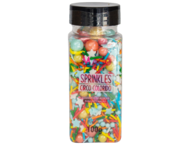 CONFEITO AÇÚCAR SPRINKLES CIRCO 100G MAGO 