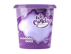 ALGODÃO DOCE WECANDY UVA POTE 35G 