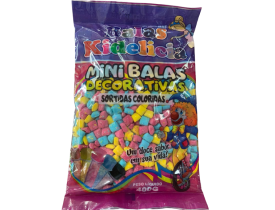 MINI BALA KIDELICIA COLORIDA 400G