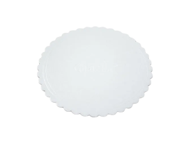 CAKE BOARD 29CM BRANCO REDONDO CURIFEST