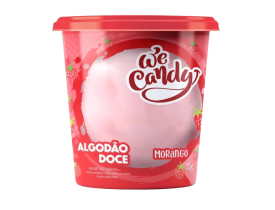 ALGODÃO DOCE WECANDY MORANGO POTE 35G