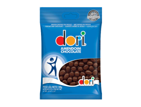 AMENDOIM CONFEITADO COM CHOCOLATE 100G DORI