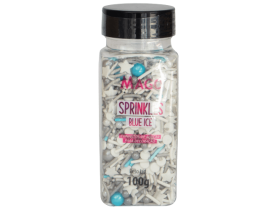 SPRINKLES CONFEITOS DE AÇÚCAR BLUE ICE 100G MAGO