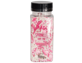 SPRINKLES CONFEITO AÇÚCAR BABY PINK 100G