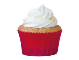 FORMA CUPCAKE VERMELHO MAGO 45 UNIDADES