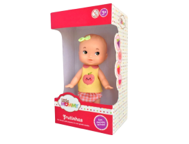 BONECA MOMMY CHEIRINHO DE PÊSSEGO PUPPE